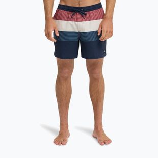 Férfi fürdőnadrág Quiksilver Stretch Scallop Volley 16" dark navy tijuana