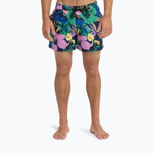 Férfi fürdőnadrág Quiksilver Everyday Printed Volley 15" dark navy interact floral