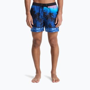 Férfi fürdőshort Quiksilver Everyday Printed Volley 15" monaco blue thermotropics