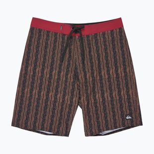 Férfi fürdőshort Quiksilver Surfsilk Straight 20" black horizons