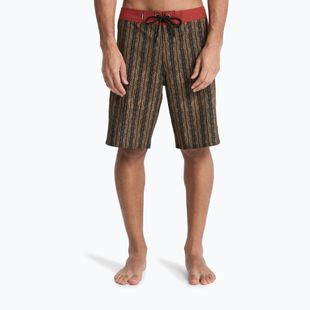 Férfi fürdőshort Quiksilver Surfsilk Straight 20" black horizons