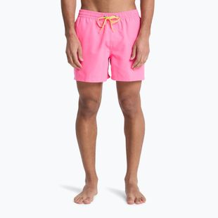 Férfi fürdőnadrág Quiksilver Everyday Solid Volley 15" pink lemonade