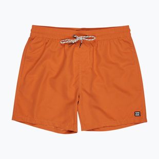 Rövidnadrágok fürdő férfi Billabong All Day Layback clay orange