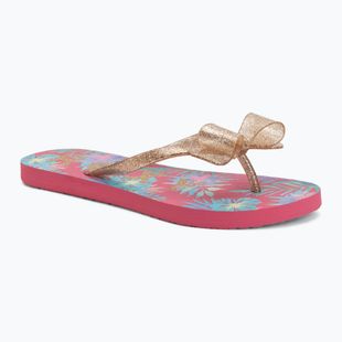 Gyerek flip-flopok ROXY Lulu IV pink multi camo