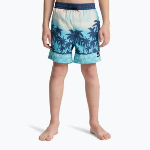 Gyerek fürdőnadrág Quiksilver Everyday Printed Volley 14" aqua thermotropics