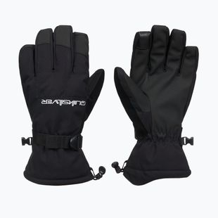 Férfi snowboardkesztyűk Quiksilver Mission true black