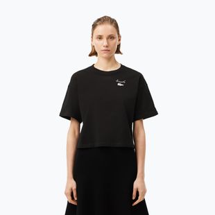 Női póló Lacoste TF2523 black
