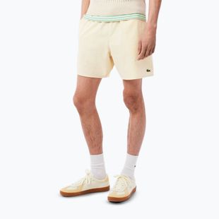 Férfi Lacoste úszónadrág MH9089 fehér/sárga