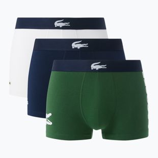 Lacoste férfi boxeralsó 5H1291 3-as csomag kakukkfű/tengerészkék/fehér