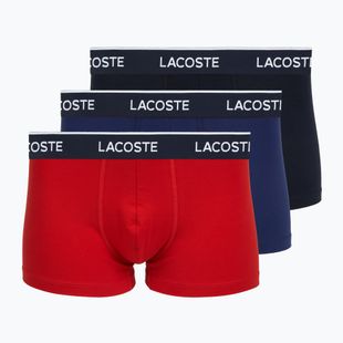 Férfi boxeralsók Lacoste 5H1300 3 pár navy blue/red/methylene