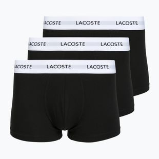 Férfi boxeralsók Lacoste 5H5150 3 pár black