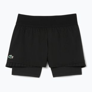 Lacoste női tenisz rövidnadrág GF8598 fekete/fekete