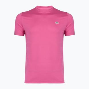 Férfi teniszpóló Lacoste TH0004 fuchsia pink