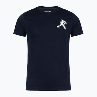 Férfi póló + sapka Lacoste TH1044 navy blue/white