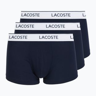Férfi boxer nadrág Lacoste 5H9002 3 pack navy blue