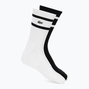 Zokni Lacoste RA9189 Ankle 3-pak black/white