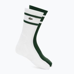 Zokni Lacoste RA9189 Ankle 3-pak green/white