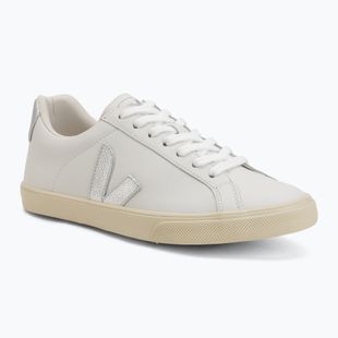 Női cipők VEJA Esplar Logo Leather extra white/silver