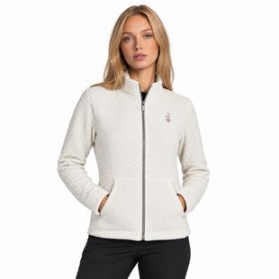 Női polár pulóver Aulp Becco Coral Fleece white 1