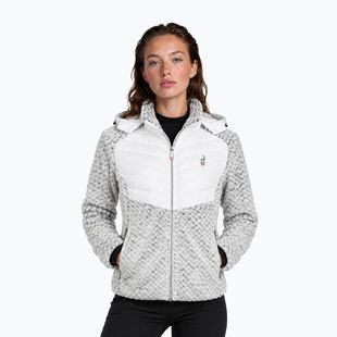 Női hibrid kabát Aulp Clem Hooded Hybrid white 1