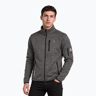 Férfi polár pulóver Aulp Navoy Melanged Knit anthracite 1