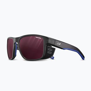 Julbo Shield M Reactiv High Contrast fényáteresztő fekete/kék/fehér napszemüveg