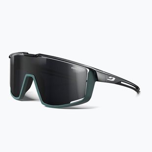 Napszemüveg Julbo Fury Reactiv Performance shiny translu black/matt green