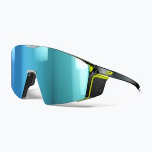 Napszemüveg Julbo Edge Cover Polarized HD matte fluorescent yellow/shiny transparent black