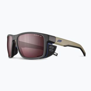 Napszemüveg Julbo Shield Polar HD shiny translu black/brown