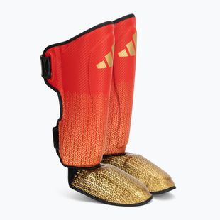 Sípcsont- és lábvédők adidas Pro red/gold