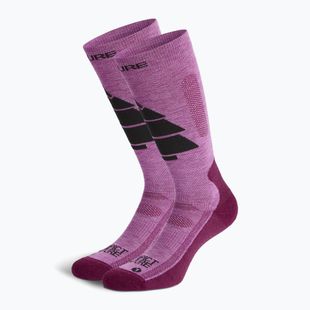 Sí zokni Picture Wooling bright magenta