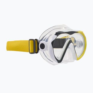 Aqualung Compass búvármaszk fekete/sárga MS5380107