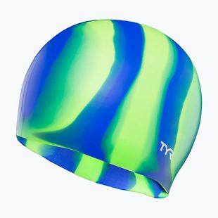 Úszósapka TYR Multi-Color Silicone green/blue multi