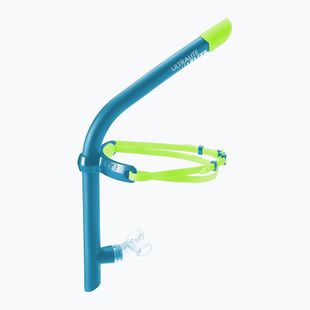 TYR Ultralite Snorkel Elite kék/sárga úszócső