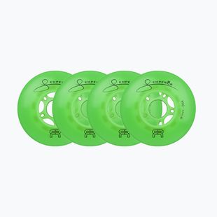 Görkorcsolya kerekek FR Skates Downtown Wheel 90mm/85A Emperor X4 green