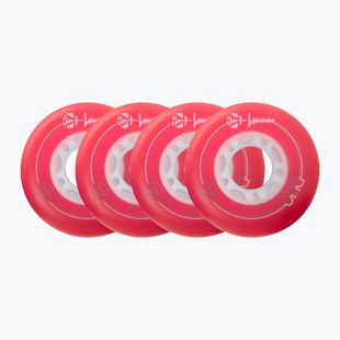 Görkorcsolya kerekek Luminous Led Wheels Duo 72mm/85A X4 red/blue