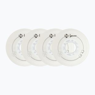 Görkorcsolya kerekek Luminous Led Wheels Duo 80mm/85A X4 white/red