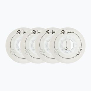 Görkorcsolya kerekek Luminous Led Wheels Duo 72mm/85A X4 white/red