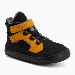 Gyerek barefoot hótaposó Froddo Barefoot Up Path Tex black/yellow
