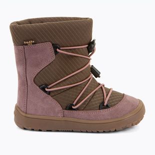 Gyerek barefoot hótaposó Froddo Barefoot Tex Track Wool dark pink