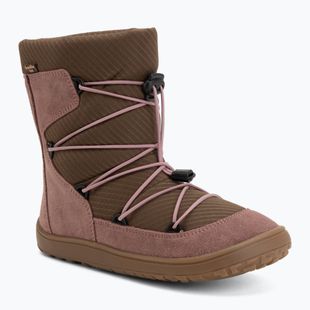 Gyerek barefoot hótaposó Froddo Barefoot Tex Track Wool dark pink