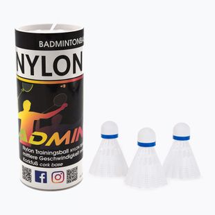 Sunflex tollaslabda darts Nylon 3XW 3 db, fehér 53558