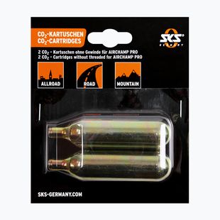 Gázpatronok SKS Co2 Airchamp Pro 16 g kerékpárpumpa 2 db.