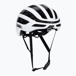 Kerékpáros sisak ABUS Airbreaker 2.0 Mips shiny white