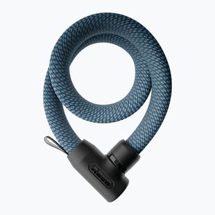 Kerékpárzár ABUS Yarnit 4004K/110 denim blue