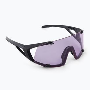 Napszemüveg Alpina Hawkeye Q-Lite V black matt/purple