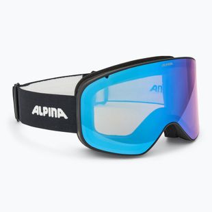 Síszemüveg Alpina Slope Q-Lite black matt/ blue