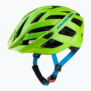 Kerékpáros sisak Alpina Panoma 3.0 green/blue gloss