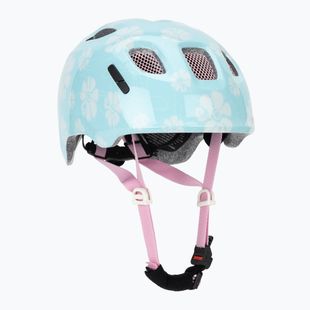 Gyerek kerékpáros sisak Alpina Ximo 2 Jr aqua rose flower gloss
