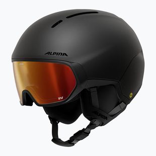 Sísisak Alpina Vizzard QV MIPS black matte